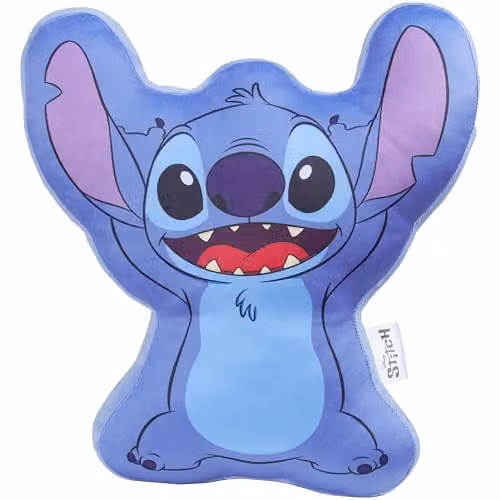 Disney Stitch 3D Blue Plush Cushion – 1