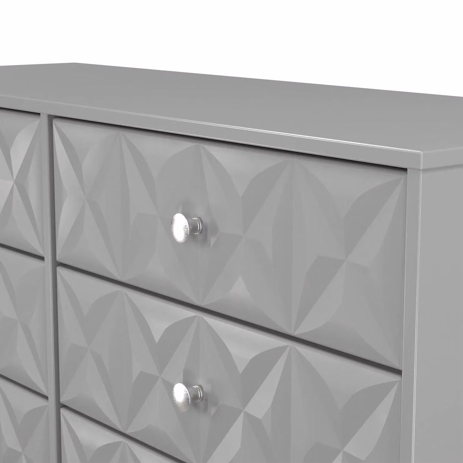 2 U Toledo 6 Drawer Wide Chest in Dark Grey – 3