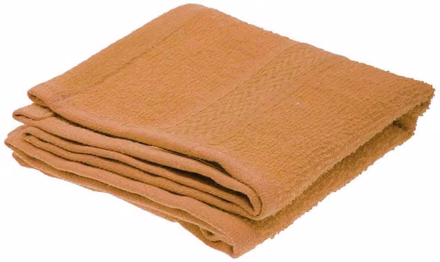 Jassz Plain Brown Cotton Guest Hand Towel, 350 GSM, W/D/H: 30 x 50 x 1 cm