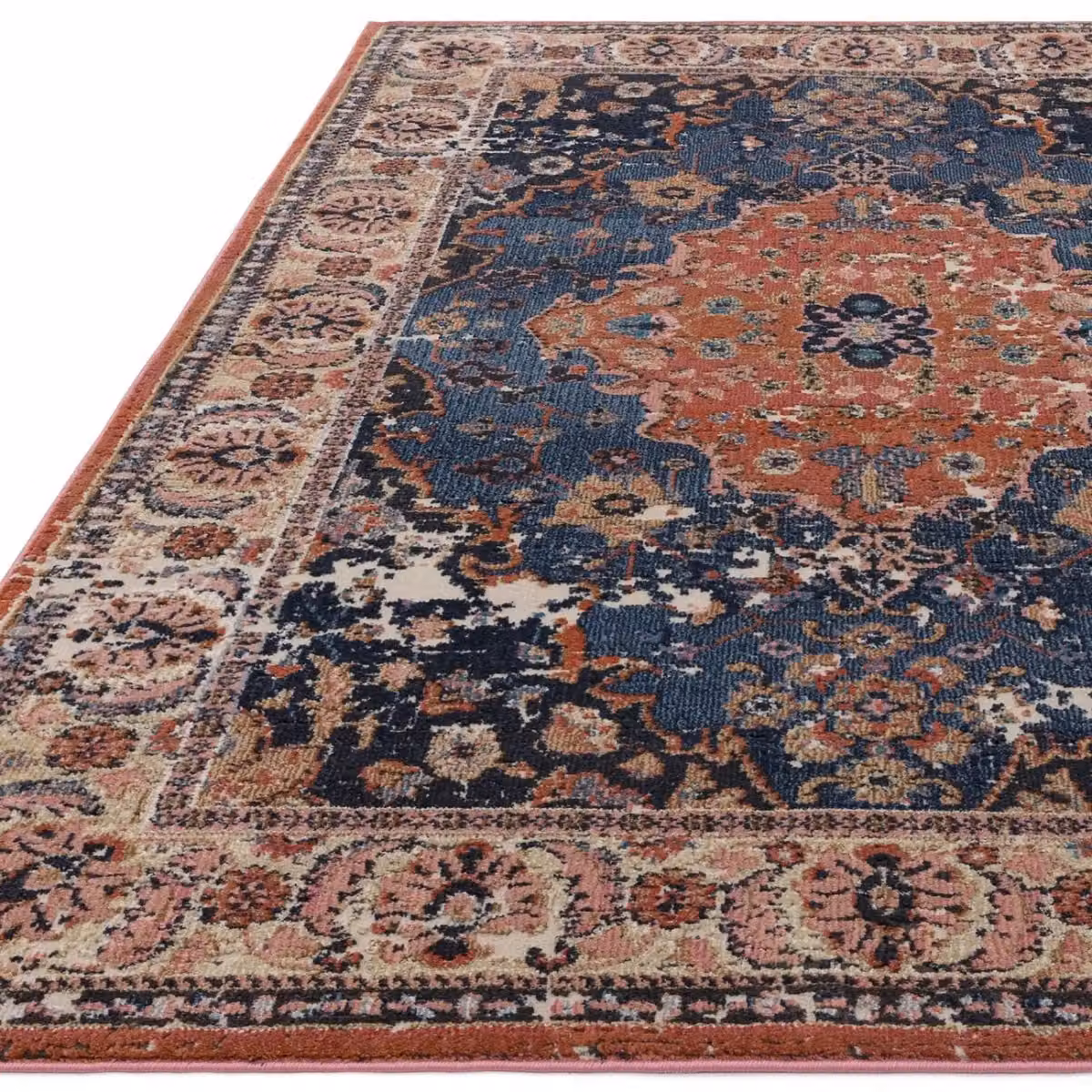 The Rug Shop UK Traditional Persian Oriental Area Rug in Blue, W/D: 195 x 290 cm – 2