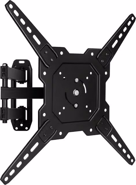 Futura Black Matt TV Wall Mount Bracket with Tilt, Swivel and Rotate Function