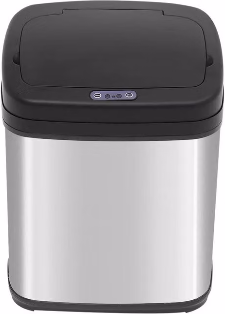 Kelvenix Automatic Sensor Dustbin in Silver Stainless Steel, 20L