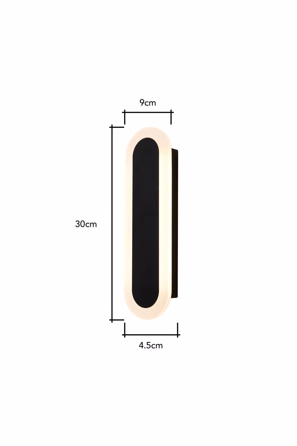 BHS Lighting Ste 10W LED Linear CCT Outdoor Up and Down Wall Light in Black – 4