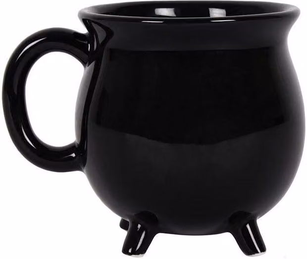 KDMD Black Ceramic Cauldron Mug – 1