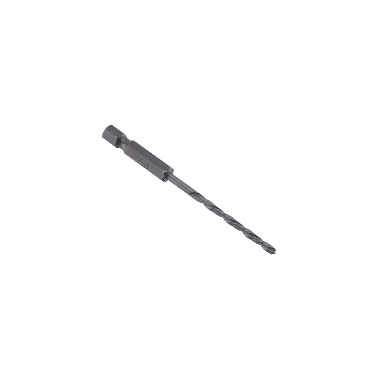 IRWIN HSS Twist Drill Bit with Hex Shank, 4.0mm, Grey
