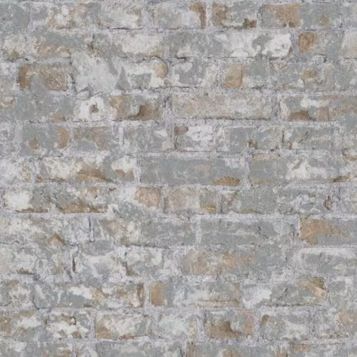 Galerie Industrial Effects Beige Stone Look Non-Woven Wallpaper