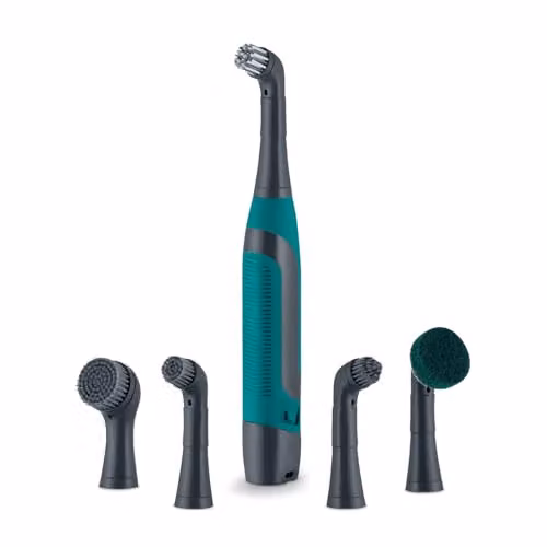 Tower Whiziwand Pro Electric Cleaning Brush in Anthracite and Petrol – 1