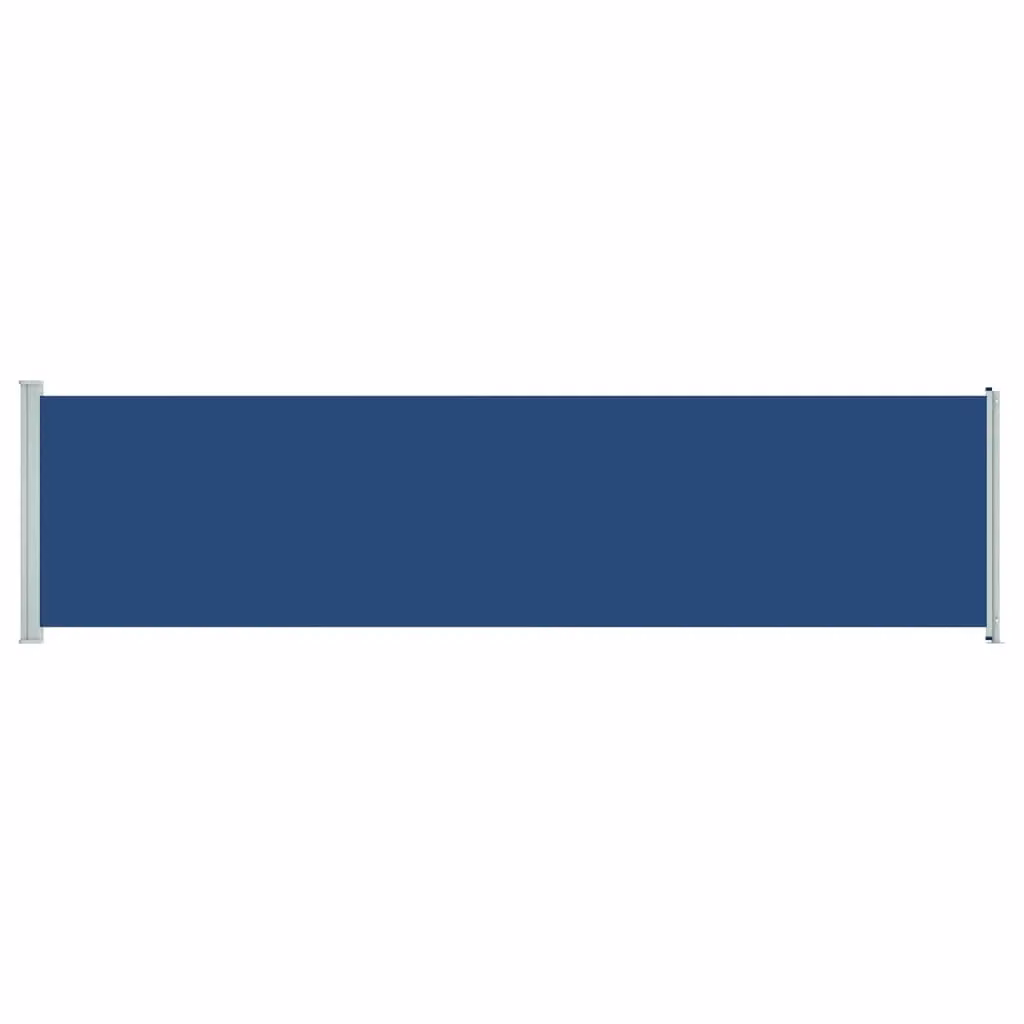 Berkfield Home Blue Retractable Side Awning with Polyester Fabric and Steel Frame, W/H: 600 x 160 cm – 2