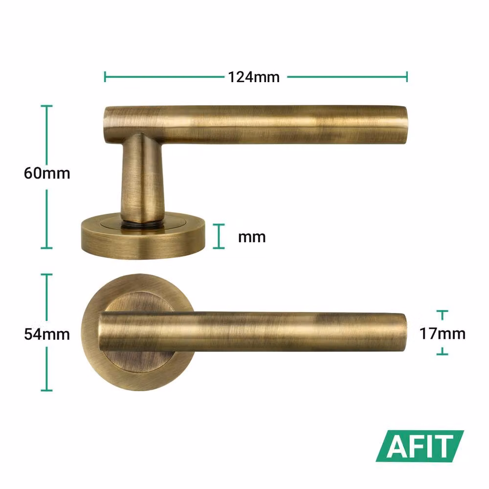 AFIT Brass Rosette Set in Gold – 2