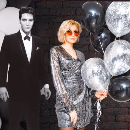 Star Cutouts SC576 Elvis Presley Tuxedo Lifesize Cardboard Cutout – 6