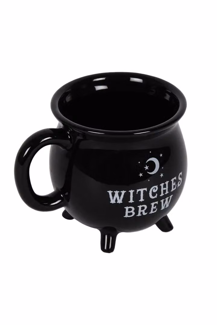 KDMD Witches Brew Cauldron Ceramic Mug in Black – 2