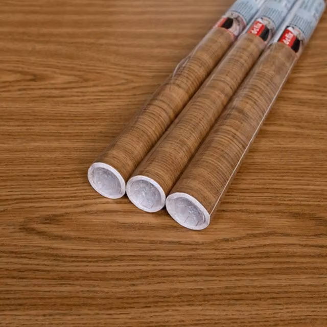 d-c-fix Oak Light Self Adhesive Vinyl Wrap for Kitchen Doors and Worktops, Brown, W: 67.5 cm, L: 2 m
