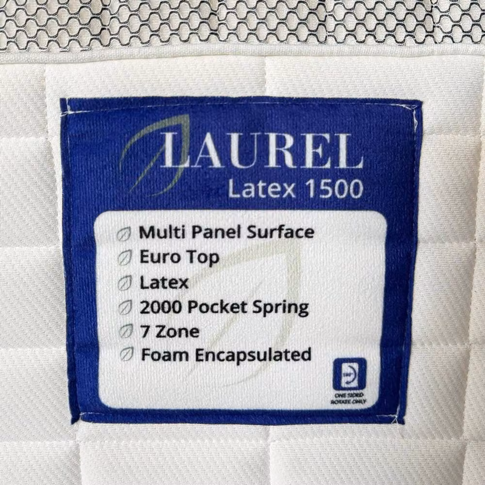 Desire Deco White Latex Hybrid Pocket Spring Mattress, W/D/H: 180 x 200 x 30 cm – 4