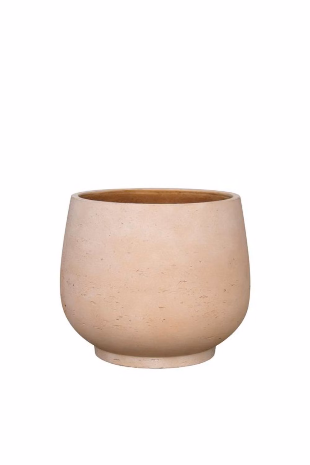 KDMD Hortus Classic Corsica Footed Planter in Beige, W/D/H: 15 x 18 cm – 2