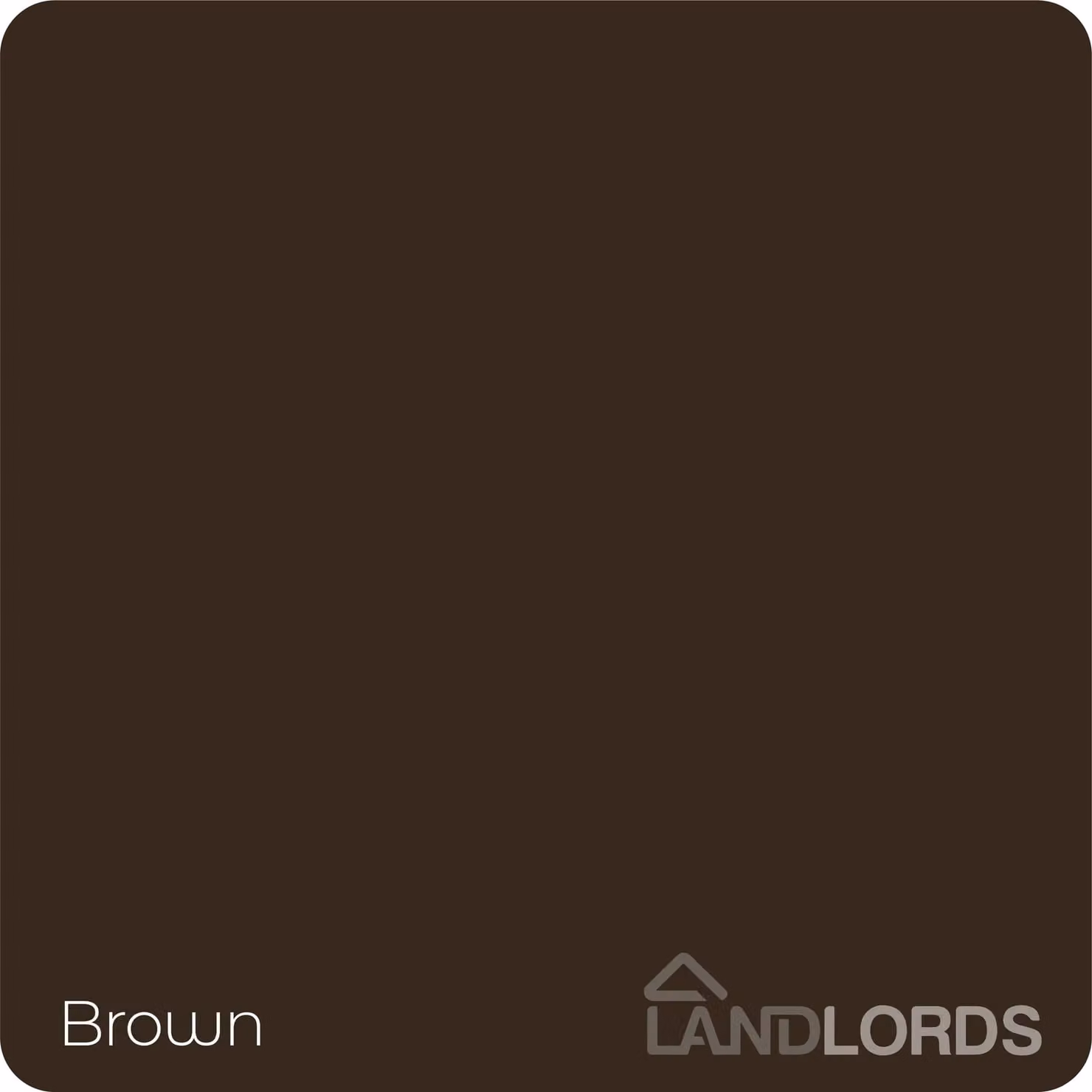 Landlords Paint Brown Wood, Fence and Garden Shed Paint, 1 l – 9