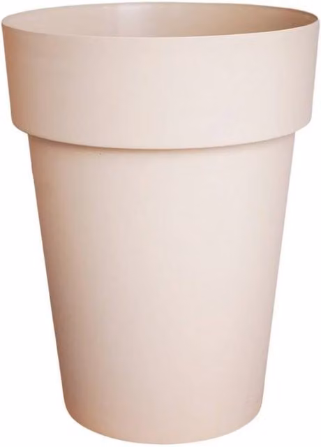 Lemon Pavilion Furniture and Decor Cleo High Planter Tub in Beige, W: 39.5 cm, D: 39.5 cm, H: 55 cm