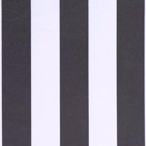 OHS Set of 2 Stripe Print Fabric Cube Storage Boxes in Black and White, W/D/H: 27.0 x 27.0 x 27.0 cm – 6