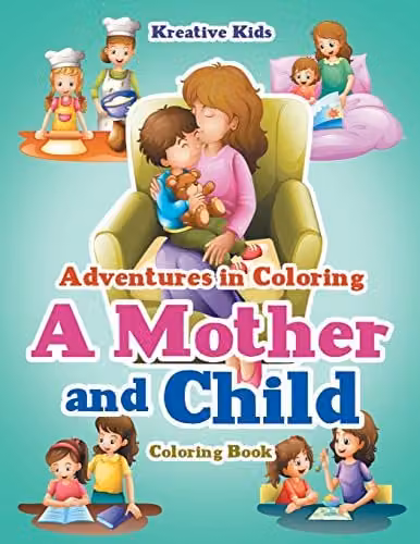 Adventures in Colouring: A Mother and Child Colouring Book by Traudl Whlke, Multicolour