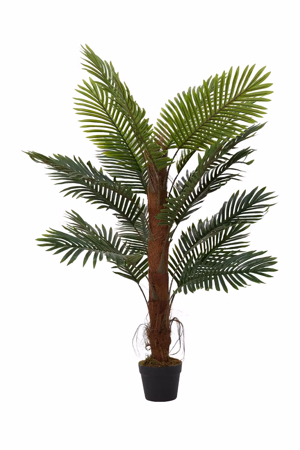 Living and Home Green Artificial Potted Palm Tree, Height: 120 cm – 2