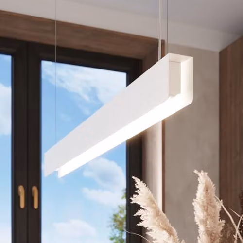 Sollux Lighting Spark Modern LED Pendant Lamp, White, W/D/H: 120 x 100 x 8 cm – 3