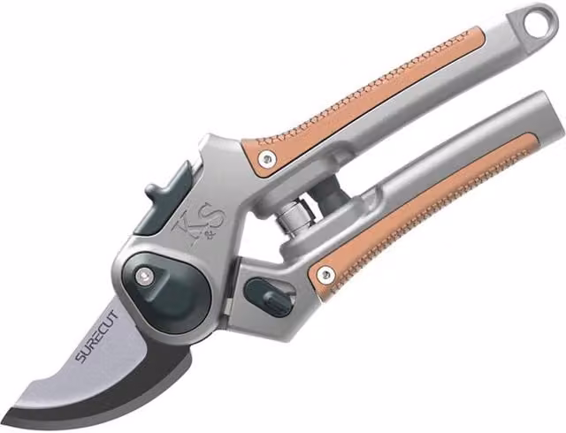 Kent & Stowe SureCut All Purpose Lite Secateurs in Brown