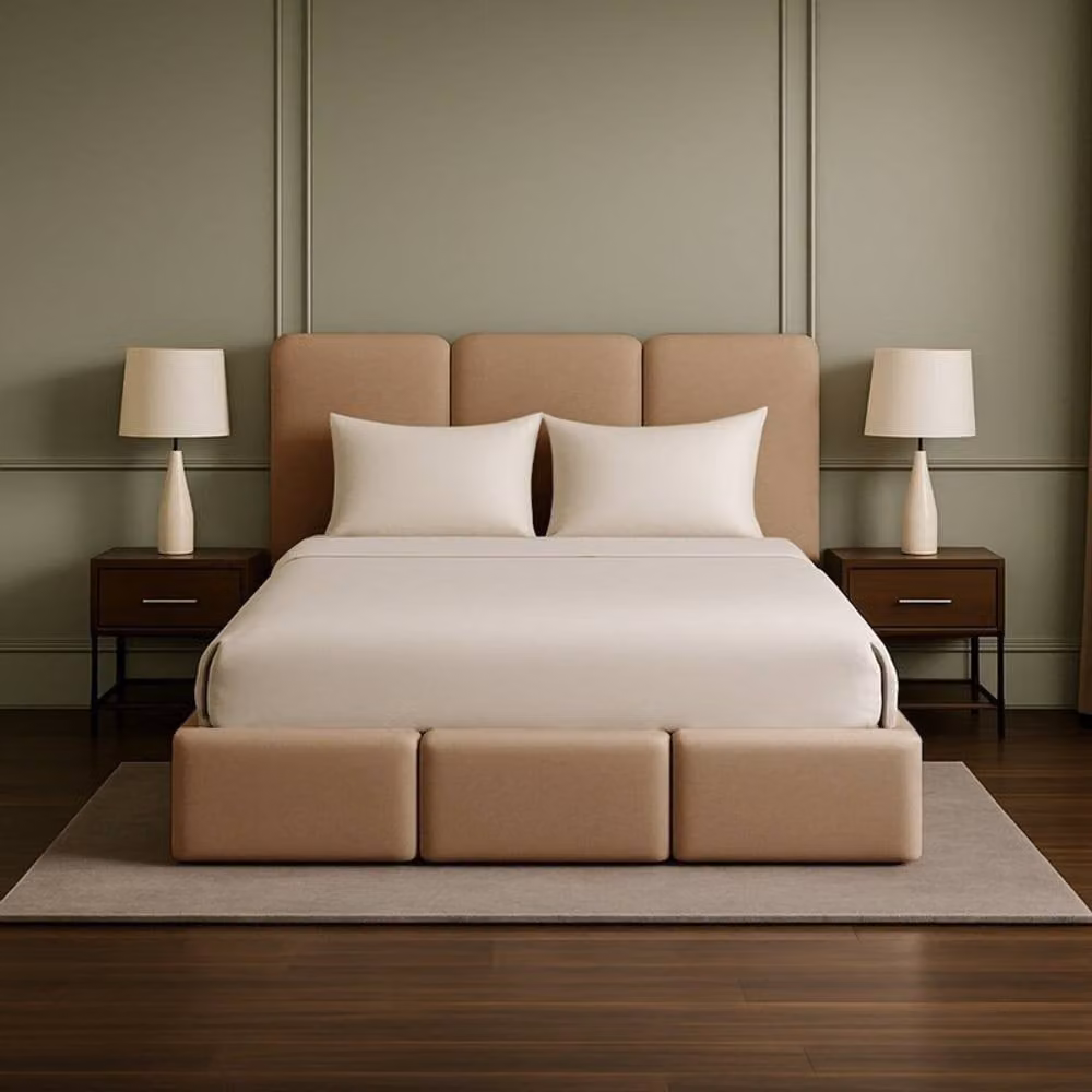 Desire Deco Dartford Upholstered Plush Velvet Bed Frame in Anthracite Grey, Small Double (W: 120 cm, L: 200 cm)