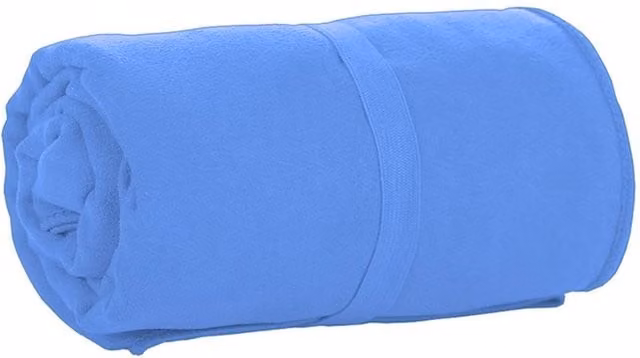 SOL'S Atoll 70 Quick-Drying Microfibre Bath Towel in Blue, W/D/H: 190 x 70 x 70 cm
