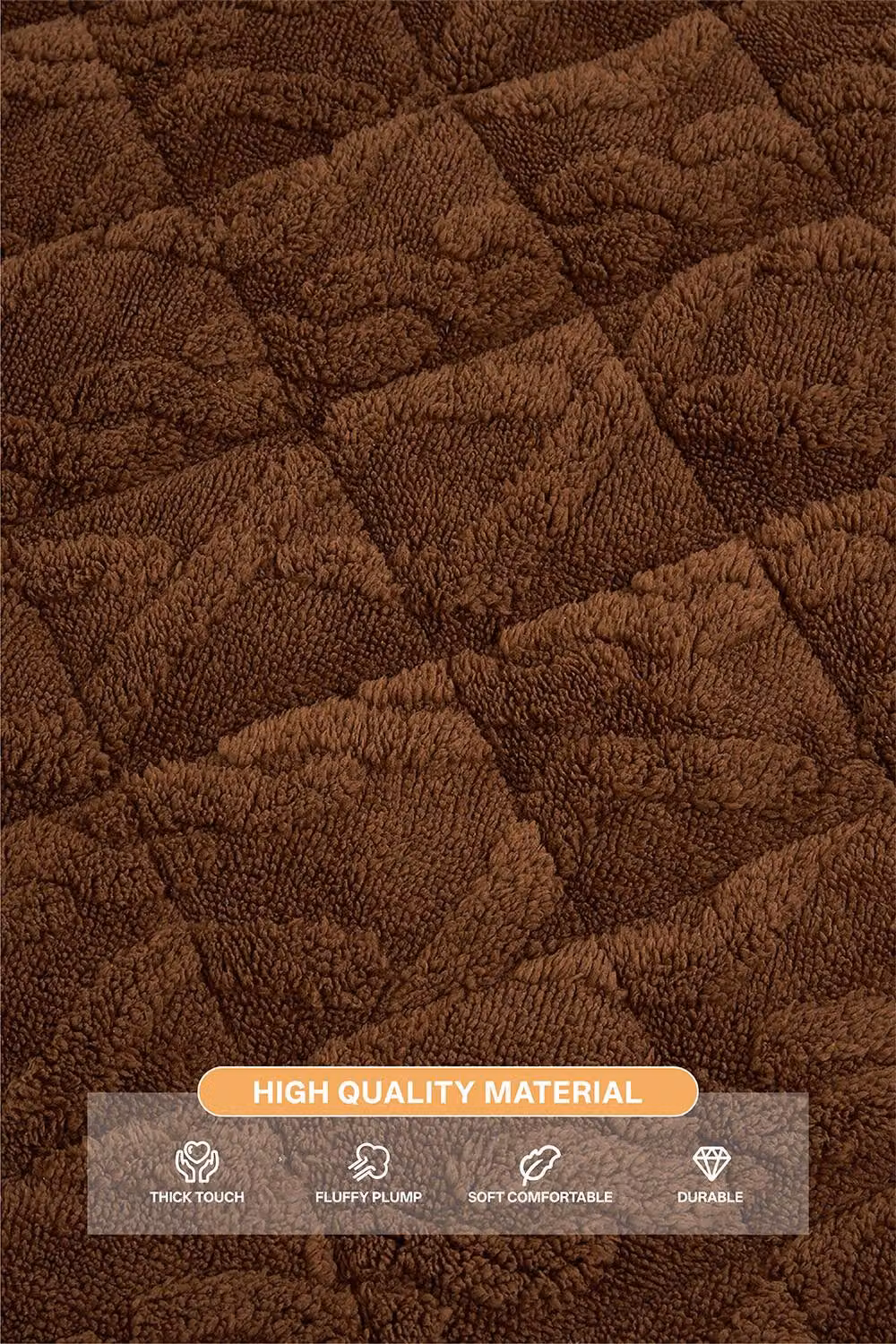 Garden Sanctuary Non-slip and Washable Sofa Protector in Brown – 3