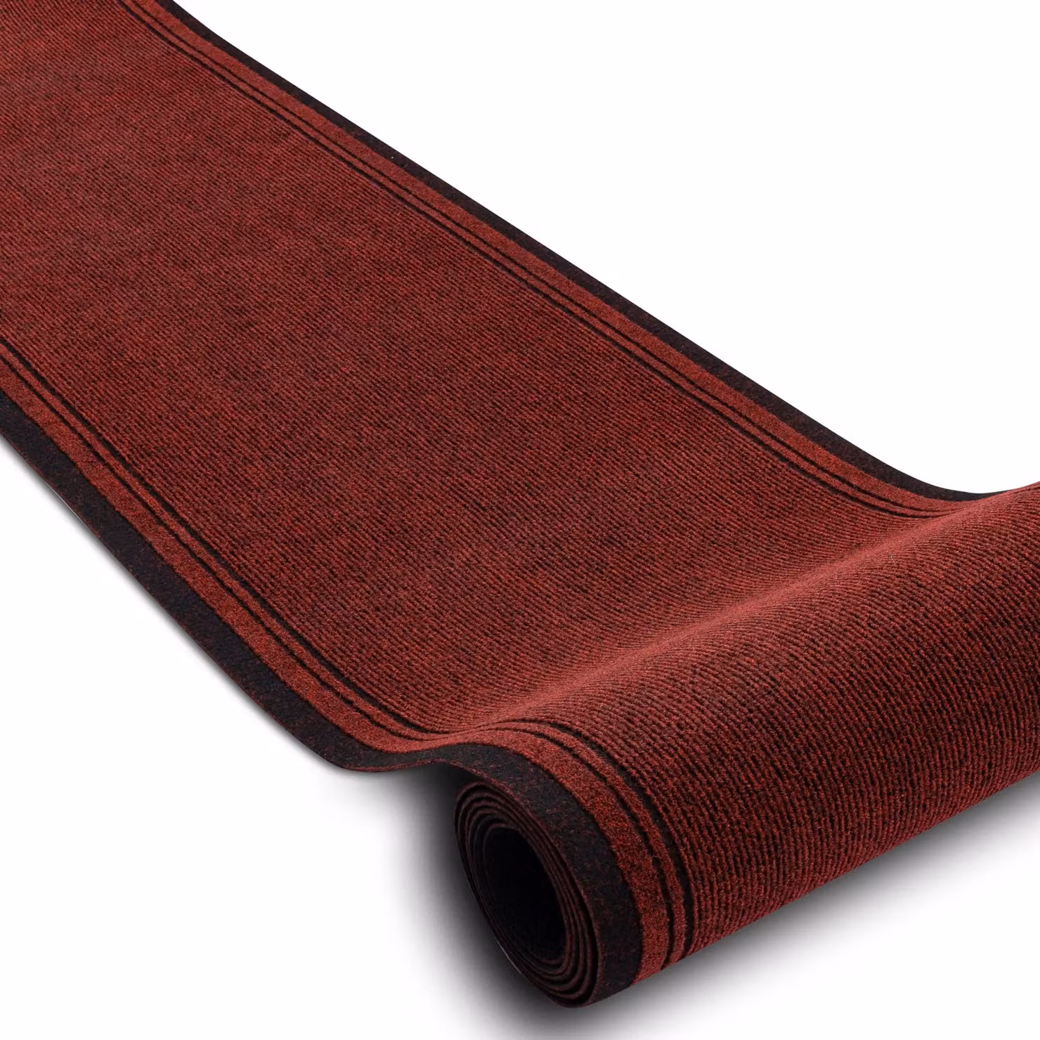RugsX Anti-Slip Malaga Runner in Red, W/D/H: 100 x 180 x 1 cm – 2