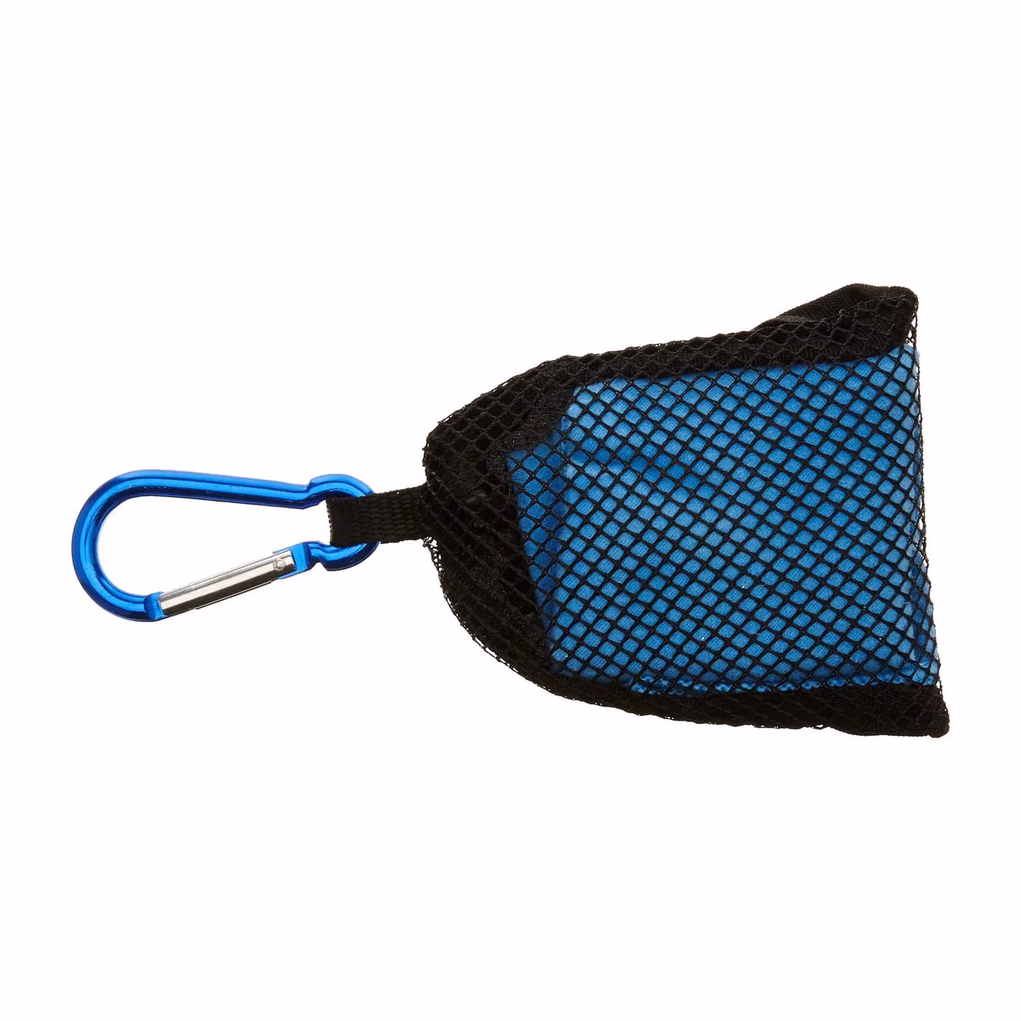 Trespass Dripclip Blue Microfibre Towel with Carabiner Clip – 2