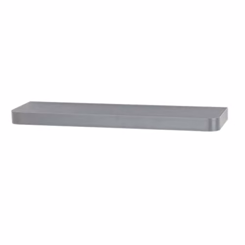 Core Products Trent Narrow Floating Shelf Kit, Matte Grey, Width: 80 cm