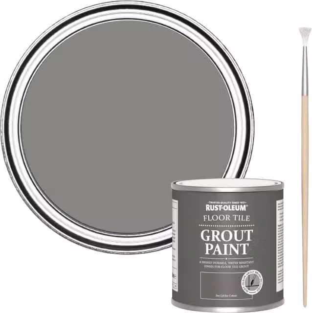 Rust-Oleum Art School Floor Grout Paint, Grey, 250 ml