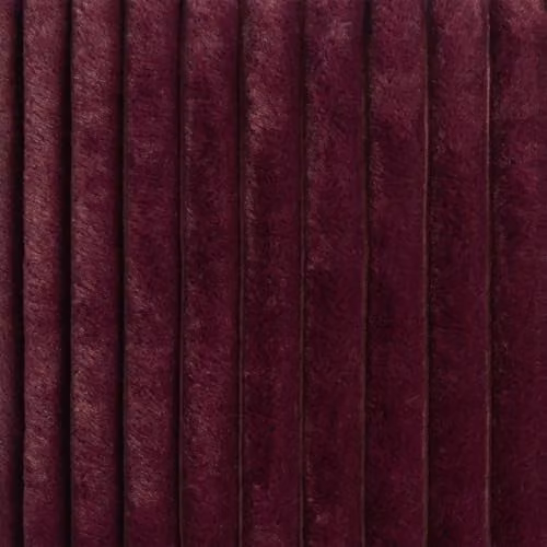 OHS Faux Fur Ribbed Square Cushion Covers, 2 Pack, Red/Purple, W/D/H: 45 x 45 x 45 cm – 2