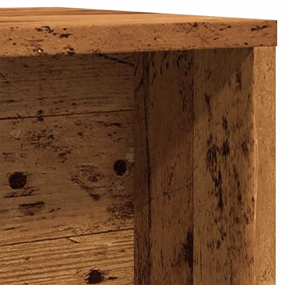 Berkfield Home Nesting Coffee Tables, 2 Piece Set in Brown Old Wood Engineered Wood – 6