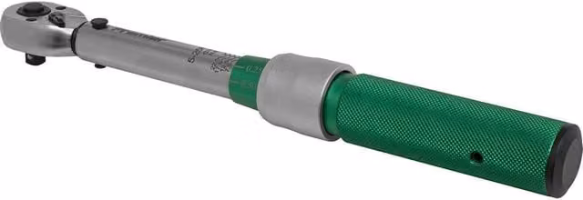 Loops Micrometer Style Torque Wrench with 1/4 inch Square Drive, Calibrated, 5 to 25 Nm Range, Chrome Vanadium Steel – 1