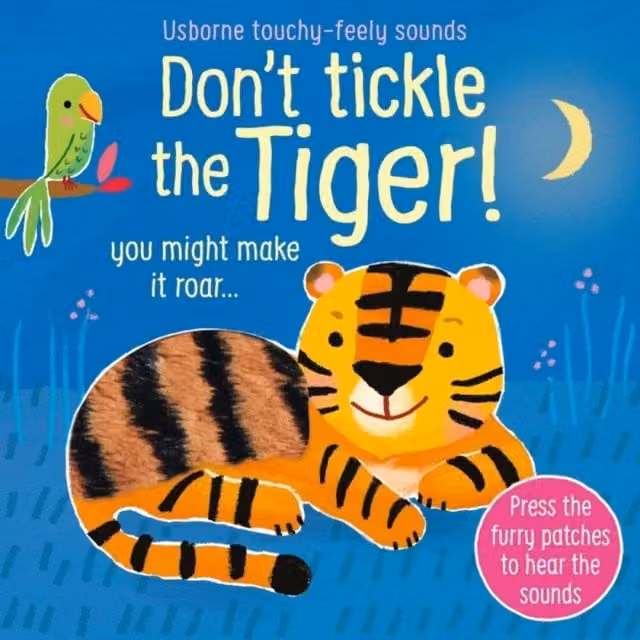 Don't Tickle the Tiger Board Book by Sam Taplin, Multicolour