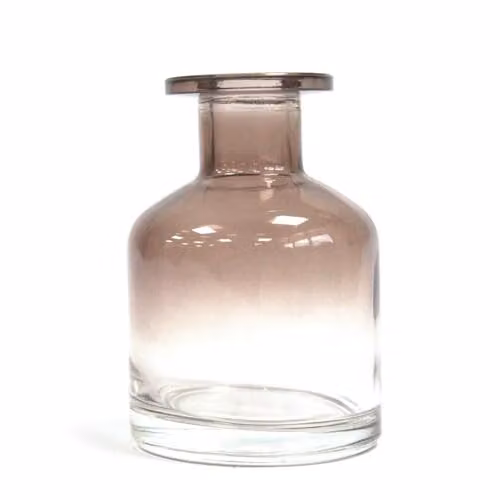 Ancient Wisdom Round Alchemist Reed Diffuser Bottle, 140 ml, Anthracite Brown