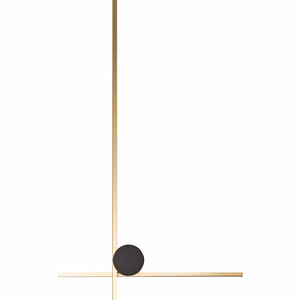 Wyld and Coco Modern LED Wall Lamp in Gold and Black Aluminium – 2