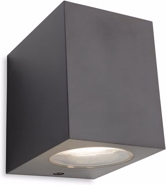Firstlight Hawk Outdoor Recessed Down Light, Grey, IP54, GU10