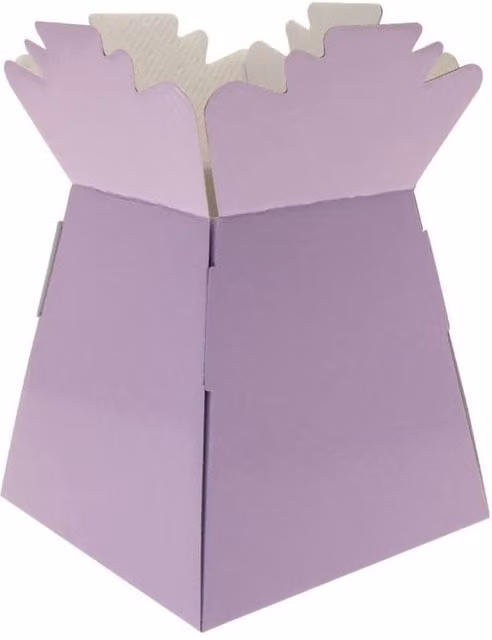 KDMD Lavender Pearlised Living Vase in Purple