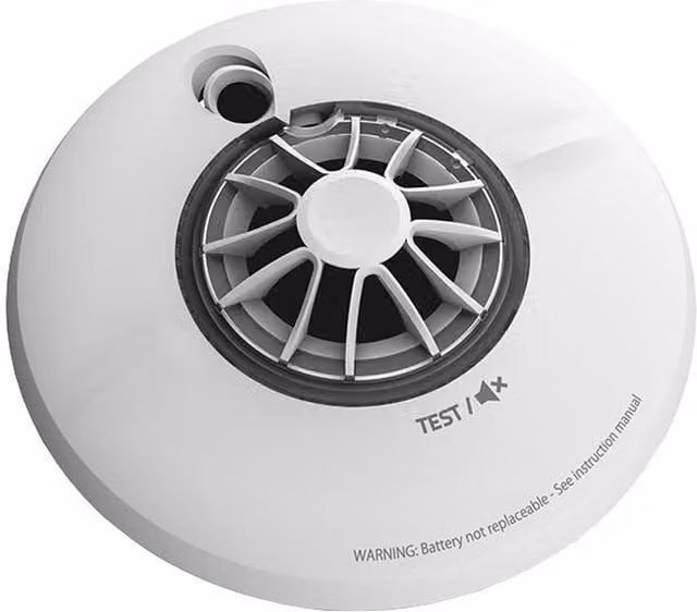 FireAngel 10 Year Kitchen Heat Alarm, White