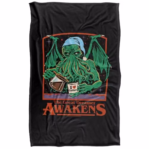 Steven Rhodes The Great Dreamer Super Soft Fleece Throw Blanket, Multicolour, W/D/H: 91 x 147 cm – 5