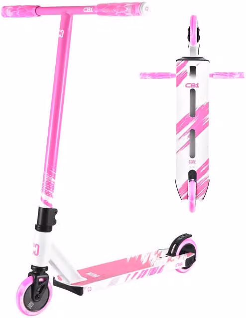CORE CB1 Beginner Scooter - White/Pink