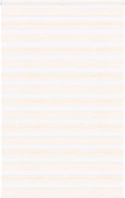 Berkfield Home Zebra Blind in Marble Beige, Polyester Fabric, W: 140 cm, H: 200 cm