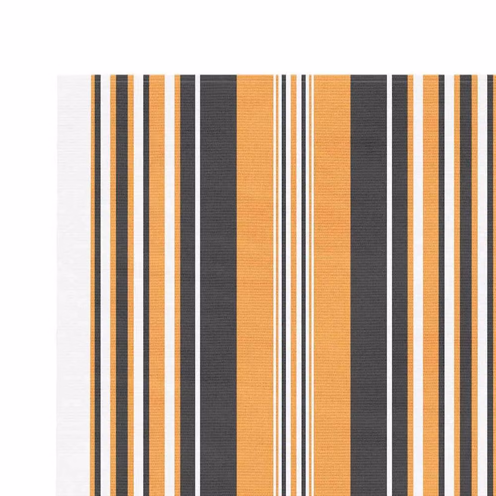 Berkfield Home Replacement Polyester Awning Fabric in Multicolour Stripe, W 4 m x D 3.5 m – 3