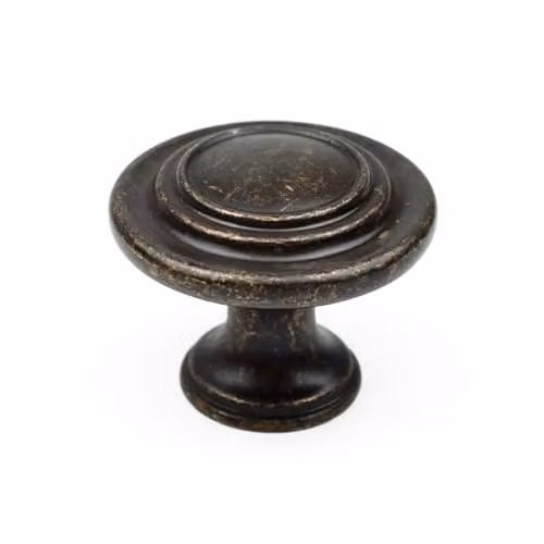 Handle & Home 32mm Antique Brass Aluminium Cabinet Knob