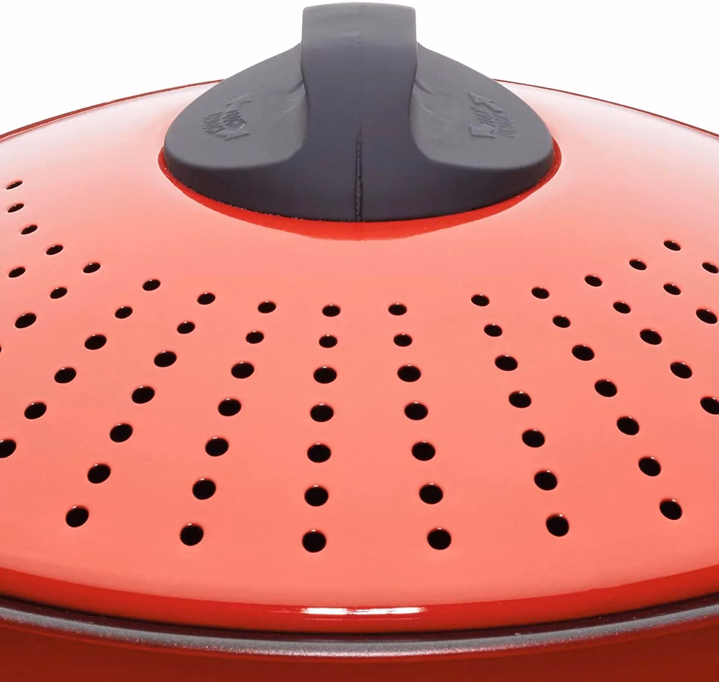 KitchenCraft Red Carbon Steel Pasta Pot, 4 l – 7