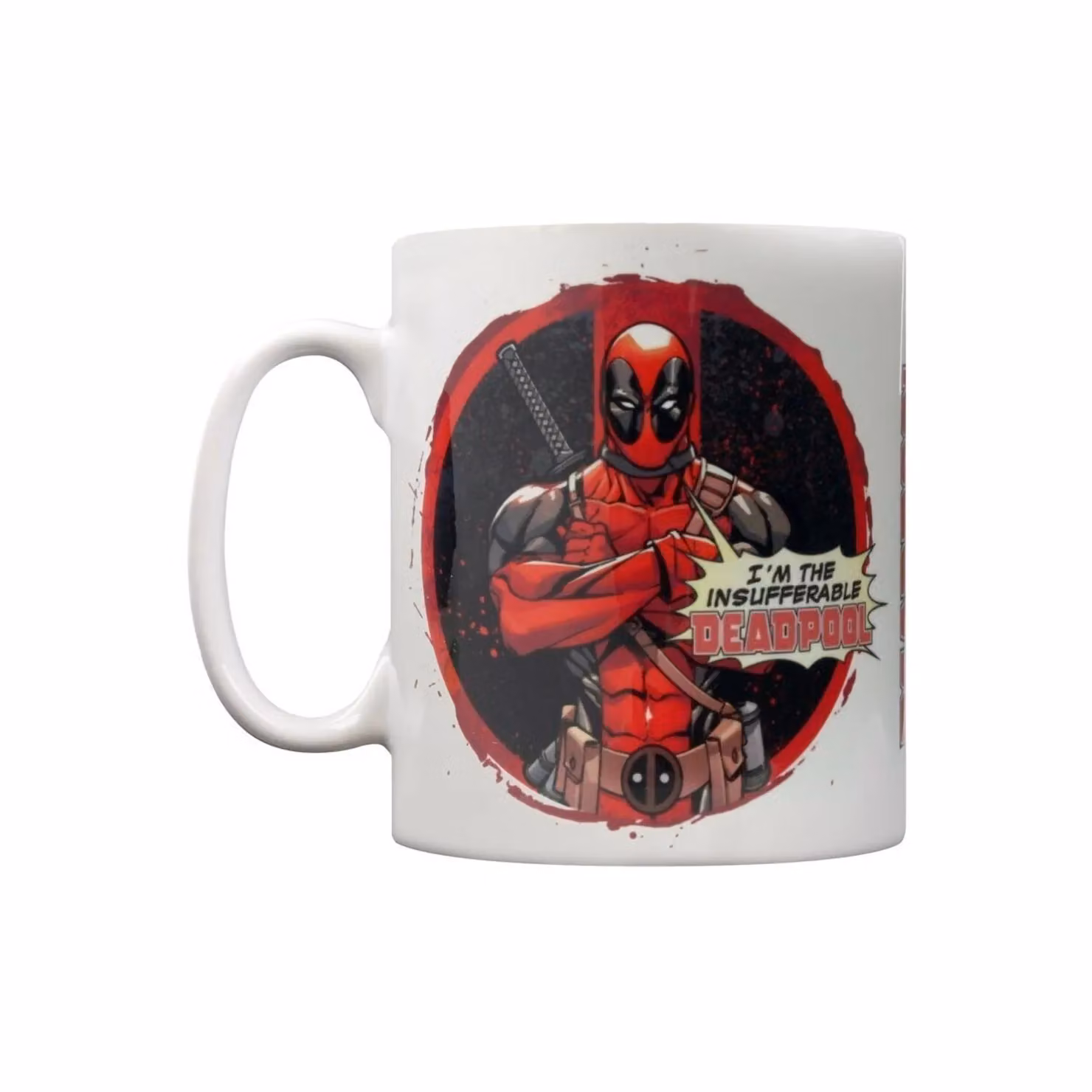 Deadpool Insufferable Ceramic Mug in White – 2