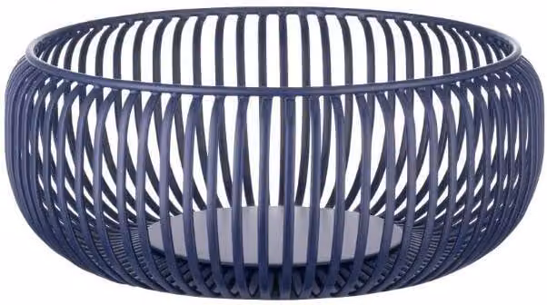 Blomus LITO Serving Bowl Size M in Ocean Cavern Blue Stainless Steel