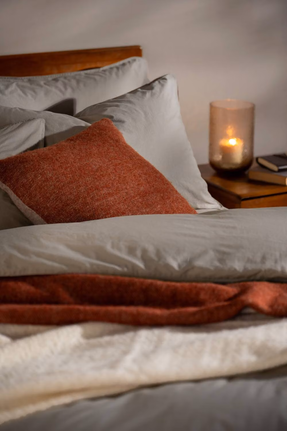 Soak&Sleep Mocha Stonewashed Cotton Bed Set in Beige, Size: 200 x 200 cm – 2